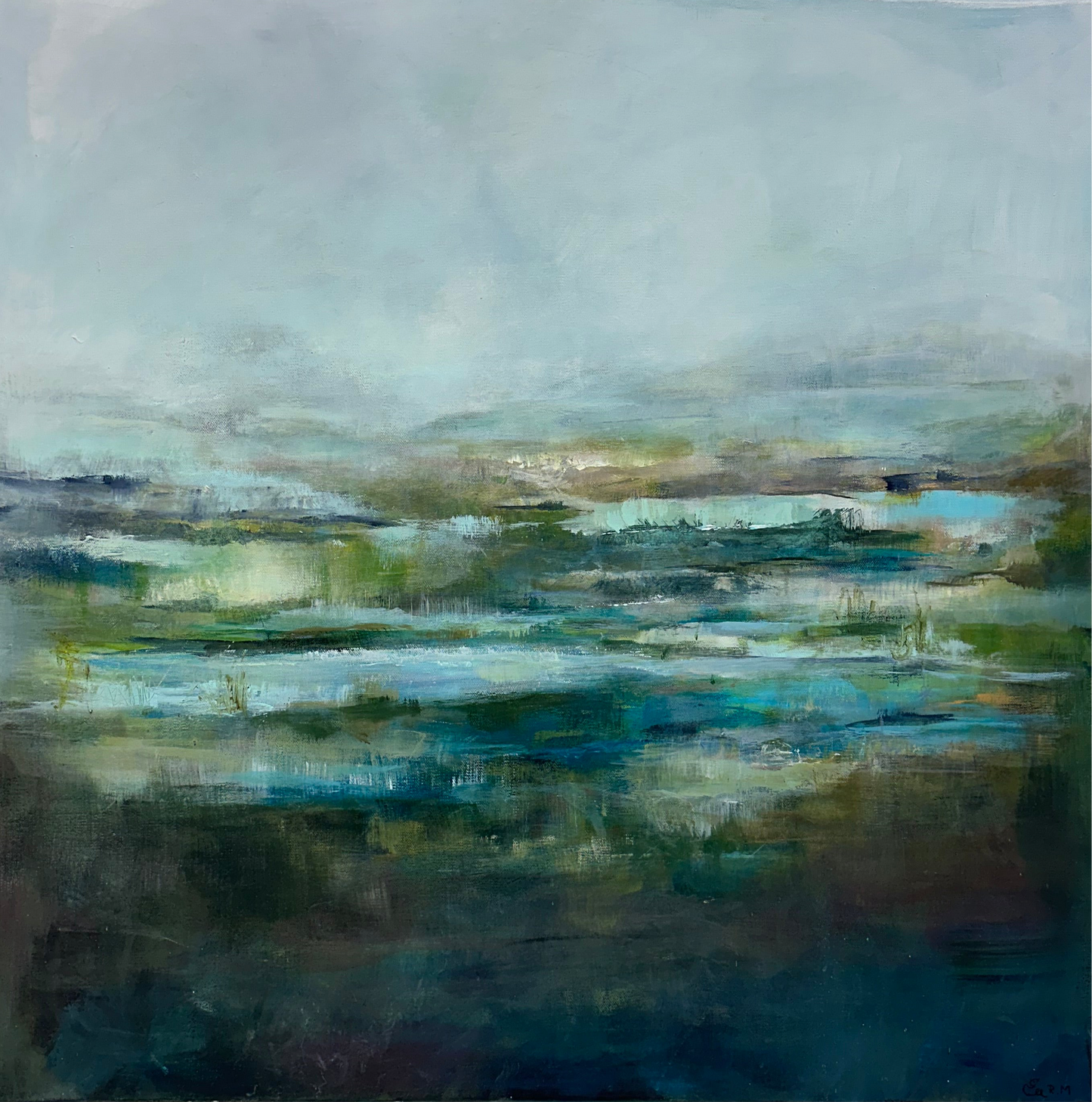 Abstrakt landskap | Anne Rishovd Moen